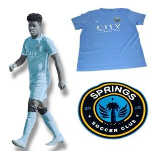 Nike Dri-Fit shirt Springs Soccer Club jersey Men XL